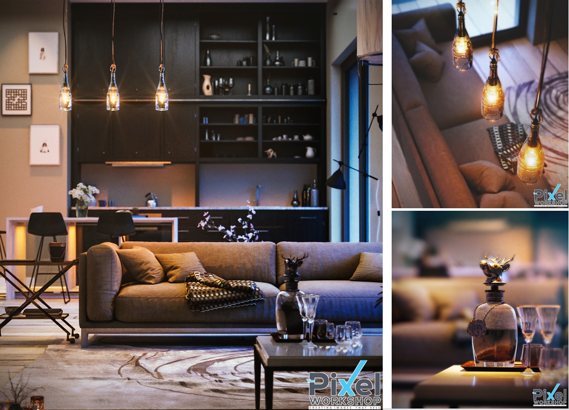 Interior CGI Cameos, CGI vs Photography blog