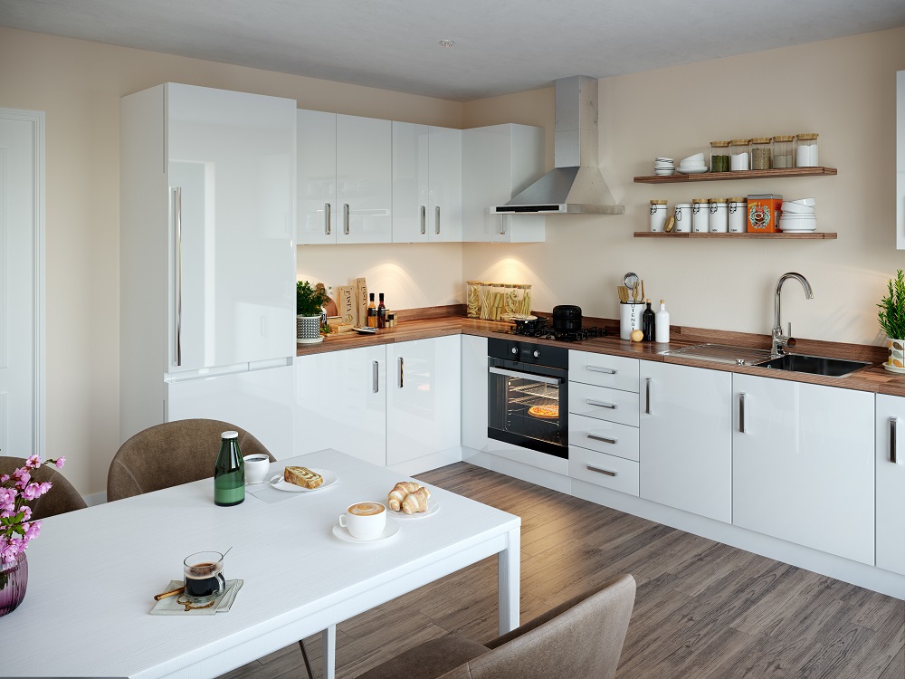 Interior Kitchen CGI