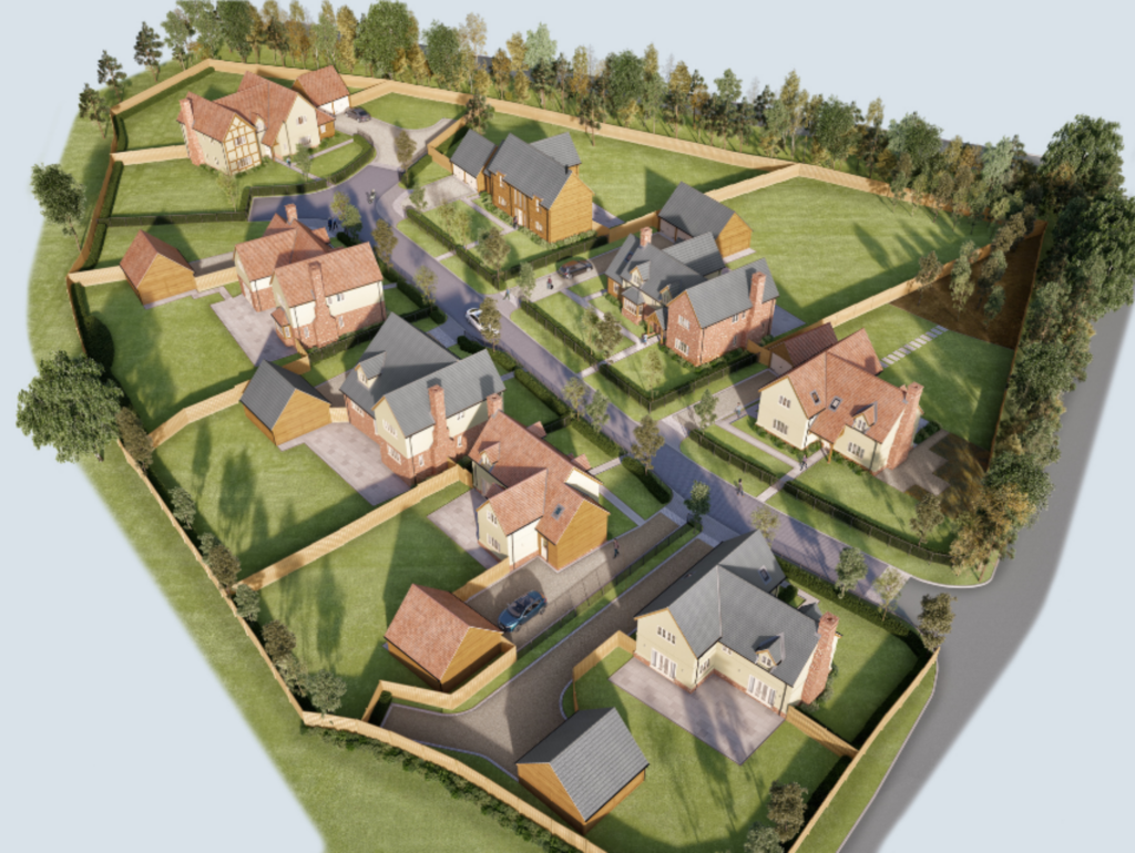 Mixed Development 3D Contextual Siteplan CGI