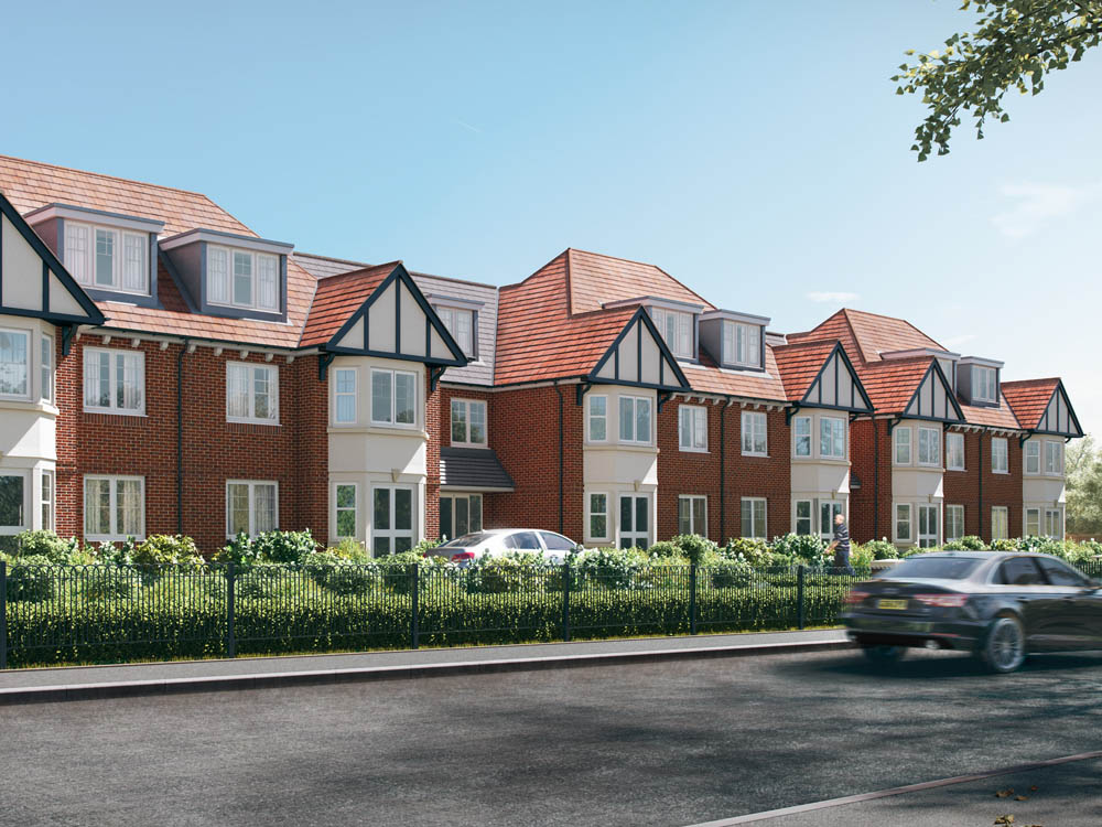 Exterior CGI - street view scene