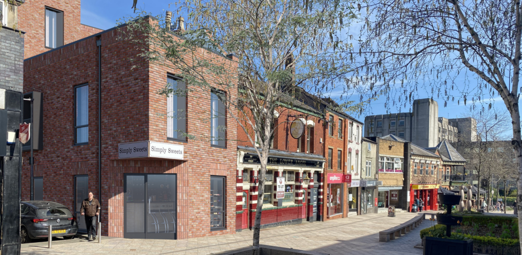 Planning Photomontage CGI visualisation example - after