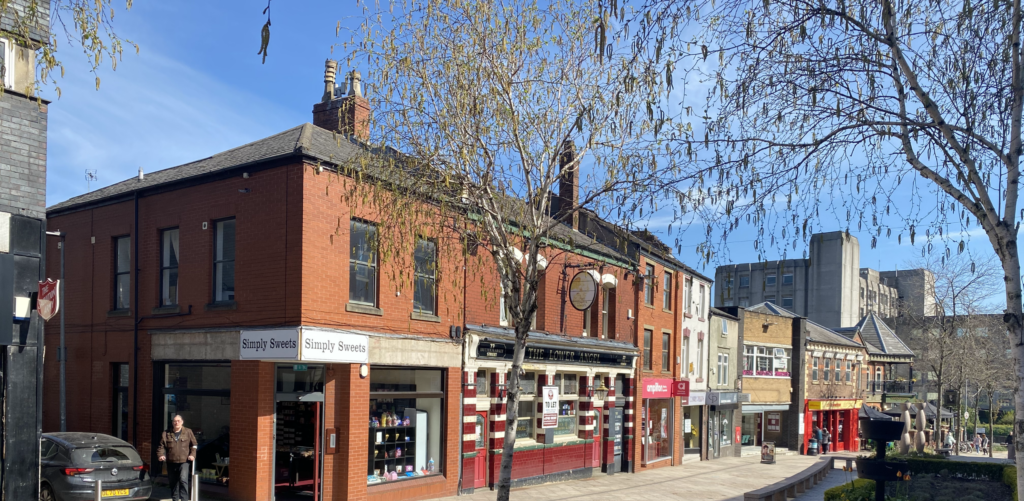 Photomontage CGI visualisation example - before