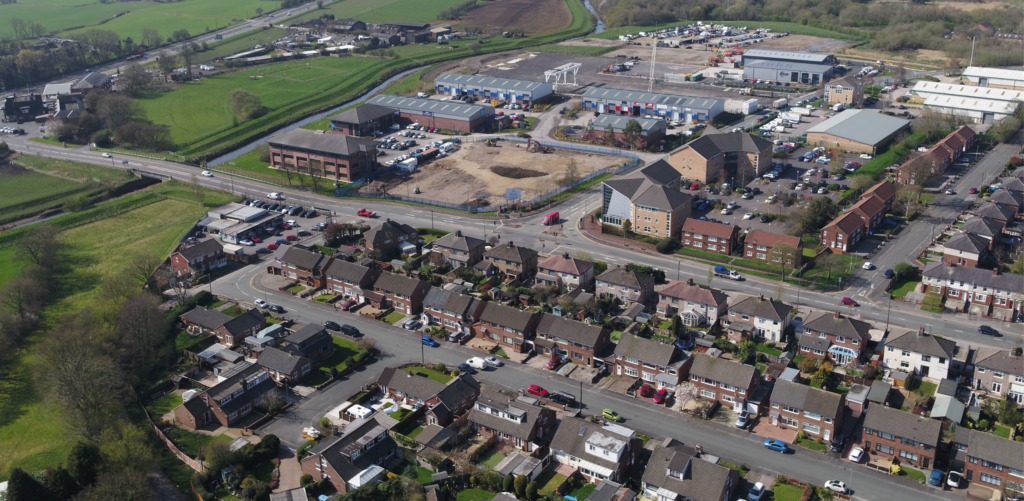 Planning 3D visualisation example - for property development - before