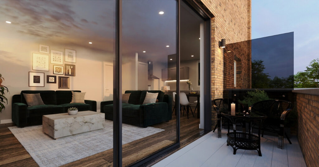 Aspirational dusk CGI for Gleeson Homes - cost-effective CGI services that keep to your budget.