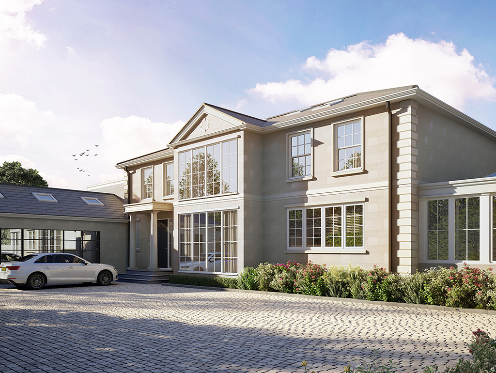 Exterior house CGI 