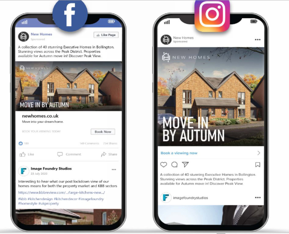 Property CGI tailored for social media formats