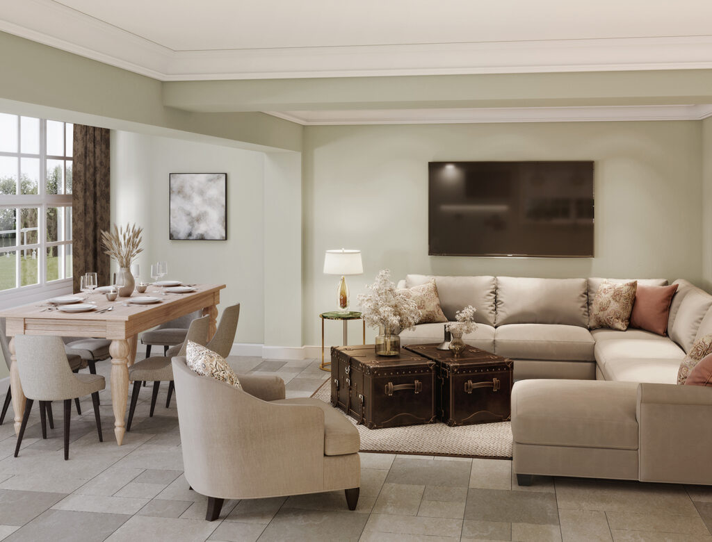 The Spires Interior CGI
